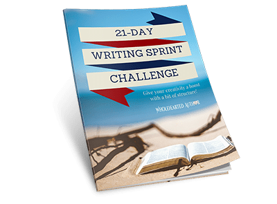 21-Day Writing Sprint Challenge by Robin Van Auken