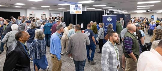 Conference crowd