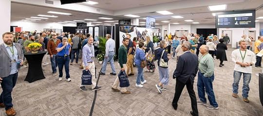 Conference crowd