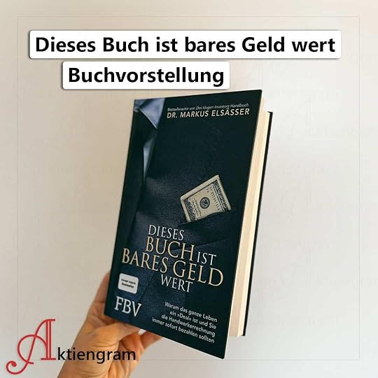 Dieses Buch ist bares Geld wert