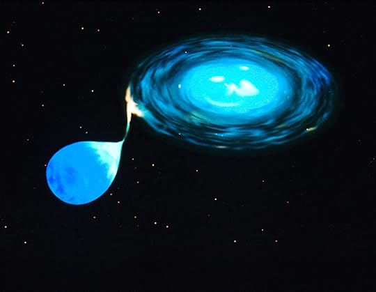Schematic of an X-ray Burster Double Star