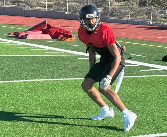 Keon Ealy is a returning all-league defensive back. (John Devine -- Monterey Herald)