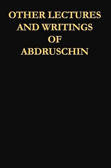 OTHER LECTURES AND WRITINGS OF ABDRUSCHIN