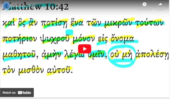 Matthew 10_42