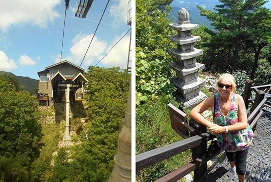 The cable car will help you access Palgongsan Mountain without a climb