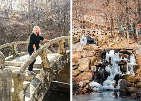 The extensive gardens at Donghwasa are a haven of peace