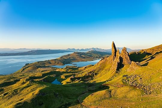 Old Man of Storr rock formation on Isle of Skye, Scotland