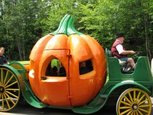 Cinderella's giant pumpkin carriage