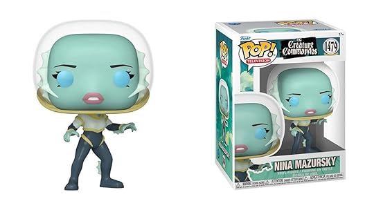 Nina Mazursky Funko Pop, as seen on the animated Creature Commandos series.