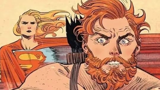 Supergirl gets the jump on Krem of the Yellow Hills in Supergirl: Woman of Tomorrow.