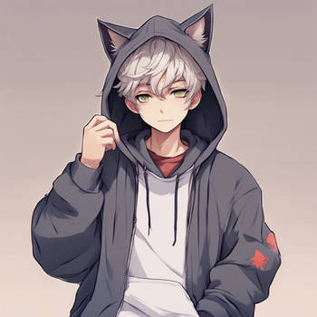 White Cat Boy by NightShadeWalker on DeviantArt