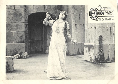 Madeleine Roch in Radgrune (1911)