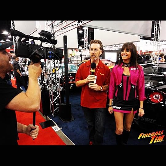 Fireball and SEMA Girls