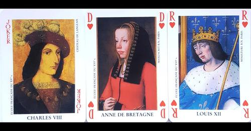 images of Anne of Brittany, Charles VIII, Louis XII of France