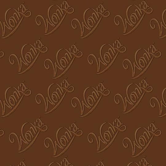 NEW Willy Wonka Tonal Logo Fabric by the Yard 67099988d3063