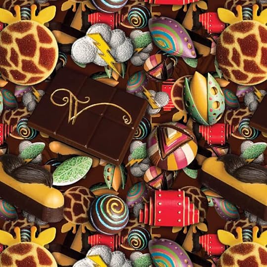 NEW Willy Wonka Packed Treats Fabric by the Yard 67099917c5251