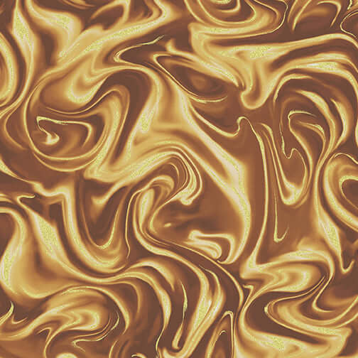 Chocolicious Chocolate Bliss Caramel Fabric by the Yard 107340913 4878