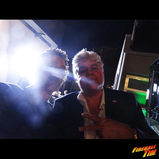 Jay Leno and Fireball Tim