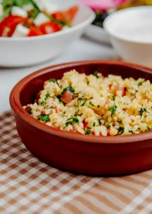 koken met bulgur