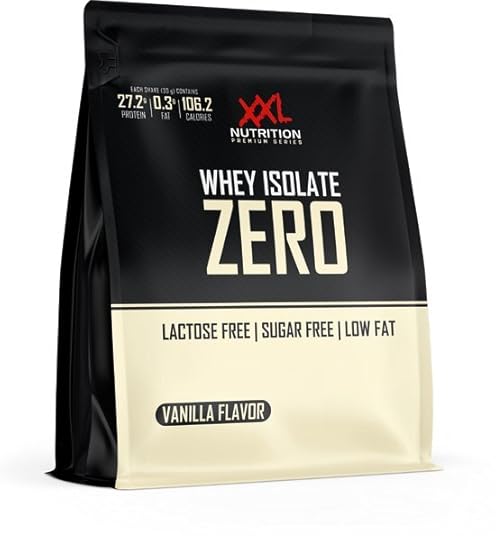 XXL Nutrition - Whey Isolate Zero - Vet- Suiker- & Lactosevrije Eiwitpoeder,...