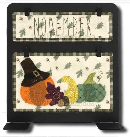 NEW! Patch Abilities Calendar Series Project Pattern & Button Pack Set - November