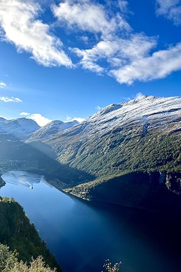 View from Eagles Road in northwest Norway
