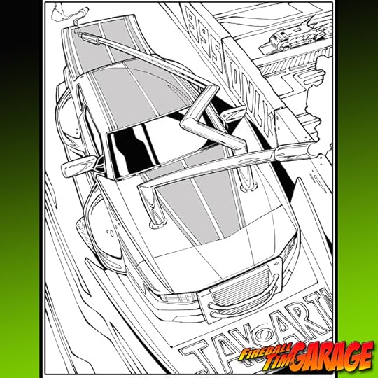 Bosozoku Concept Art by Fireball Tim Garage