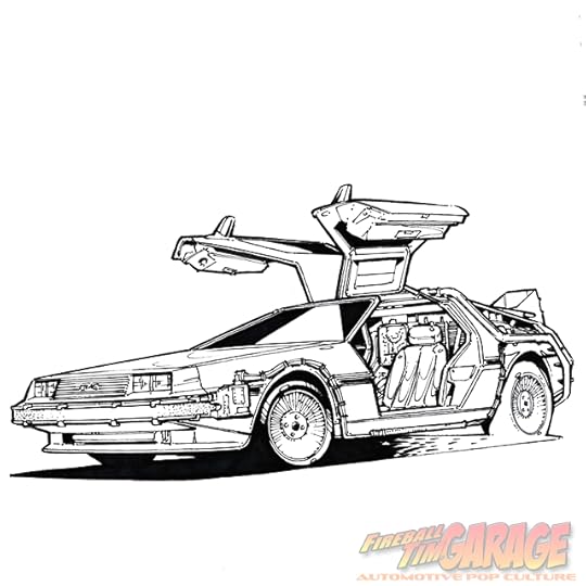 BTTF Delorean by Fireball Tim Garage