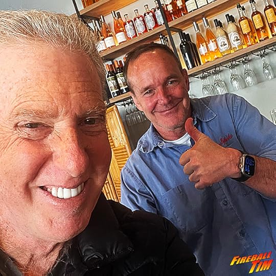 Clark Gregg and Fireball Tim