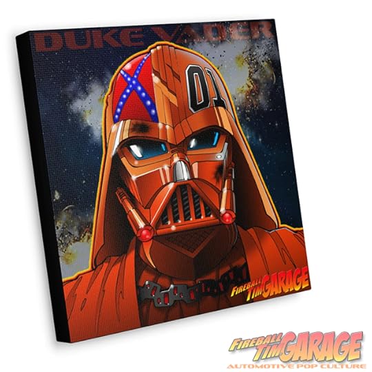 Duke Vader Automotive Pop Culture Concept Art by Fireball Tim Garage