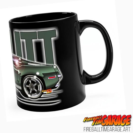Bullitt Coffee Mug by Fireball Tim Garage