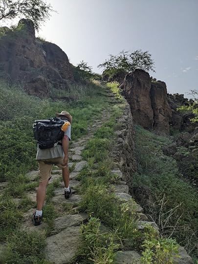 My wet ass going up the mountain