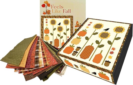 Fall's In Town Feels Like Fall Quilt Kit available from ShopNZP.com from Nancy Zieman Productions