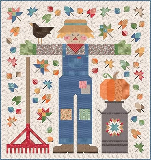 The Quilted Scarecrow Quilt Pattern available from Nancy Zieman Productions at ShopNZP.com