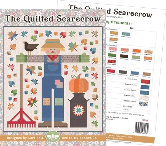 The Quilted Scarecrow Quilt Pattern available from Nancy Zieman Productions at ShopNZP.com