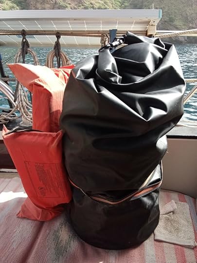 Hiking gear for after we swim ashore
