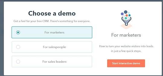 segmentation that HubSpot uses to guide users to the Aha Moment.
