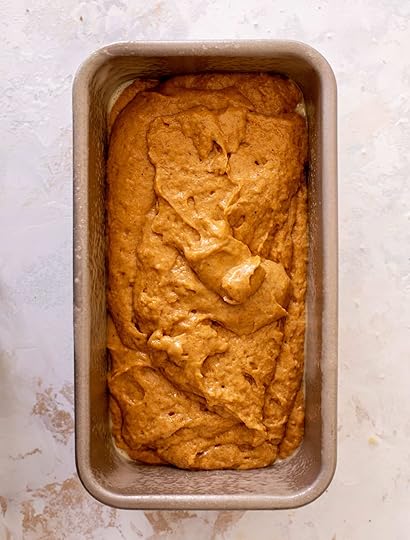 pumpkin bread with chai crumble