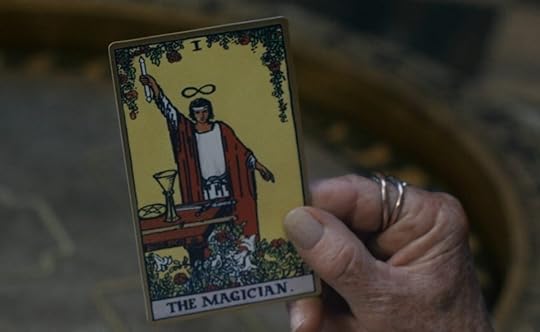 photo of the magician tarot card meaning interpretation in agatha all along