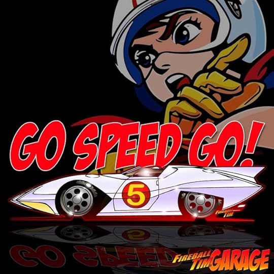 Speed Racer Automotive Pop Culture Concept Art by Fireball Tim Garage
