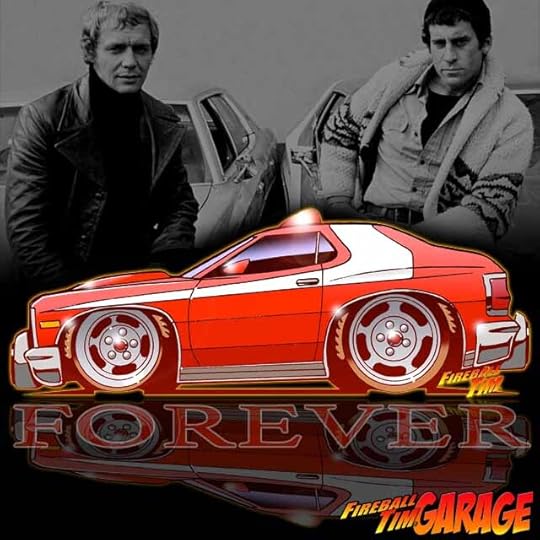 Starsky & Hutch Automotive Pop Culture Concept Art by Fireball Tim Garage