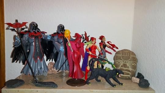 Scorpia, Catra, Melog, Shadow Weaver and two Horde Wraiths find the entrance to the tomb.