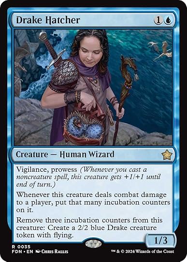 Drake Hatcher_new Magic The Gathering Foundations card reveal
