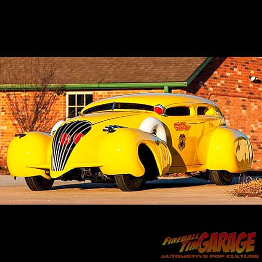 Dick Tracy Automotive Pop Culture Concept Art by Fireball Tim Garage