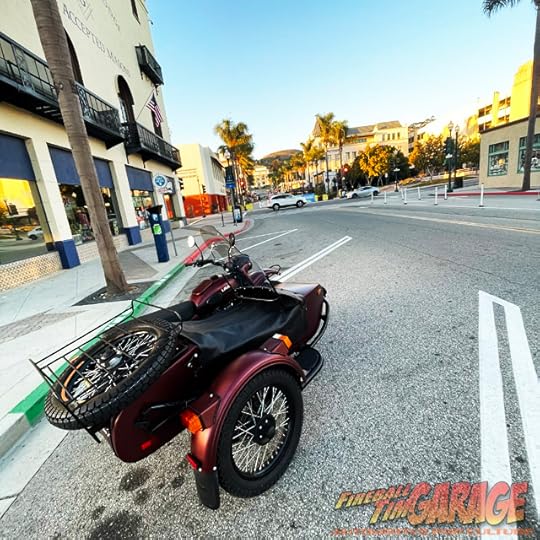 Sidecar Ventura Automotive Pop Culture Concept Art by Fireball Tim Garage