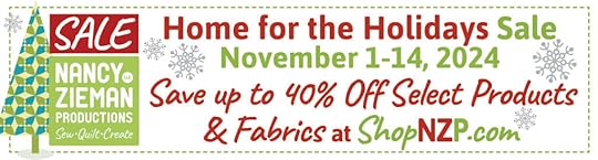 Home for the Holidays Sale Nov 1-14, 2024 at Nancy Zieman Productions at ShopNZP.com