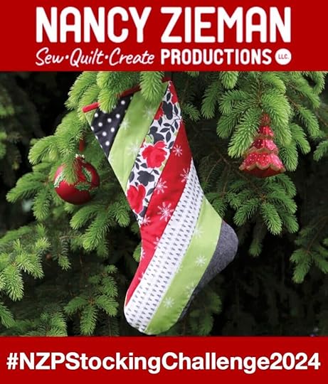 Nancy Zieman Productions Christmas Stocking Sewing Challenge November 2024 at The Nancy Zieman Productions Blog