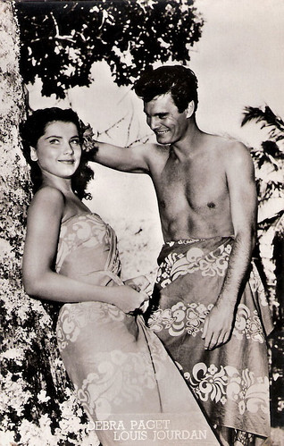 Louis Jourdan and Debra Paget in Bird of Paradise (1951)
