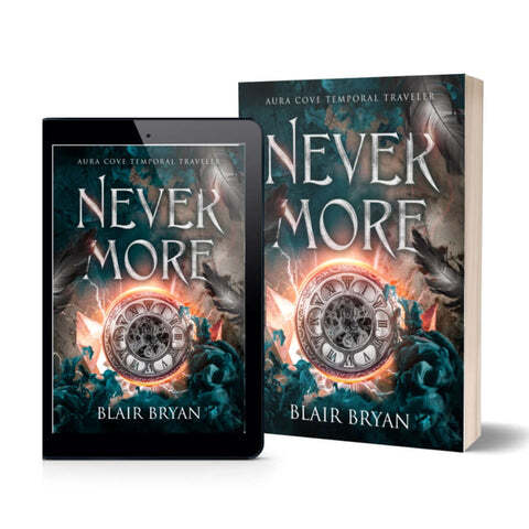Pre-order Nevermore Paperback and Free E-Book by best selling paranormal women's fiction book author Blair Bryan