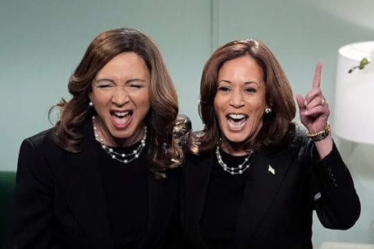 Democratic presidential nominee Vice President Kamala Harris appears on NBC's
